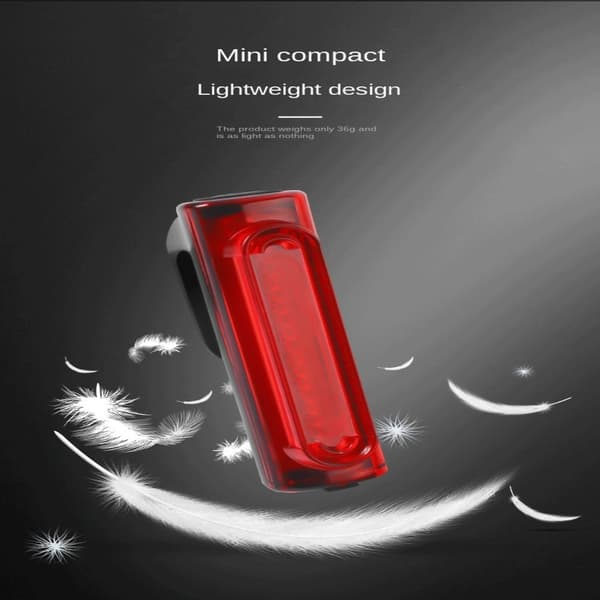 Cykelbakljus Ridning Bakljus Led Cykelljus Red