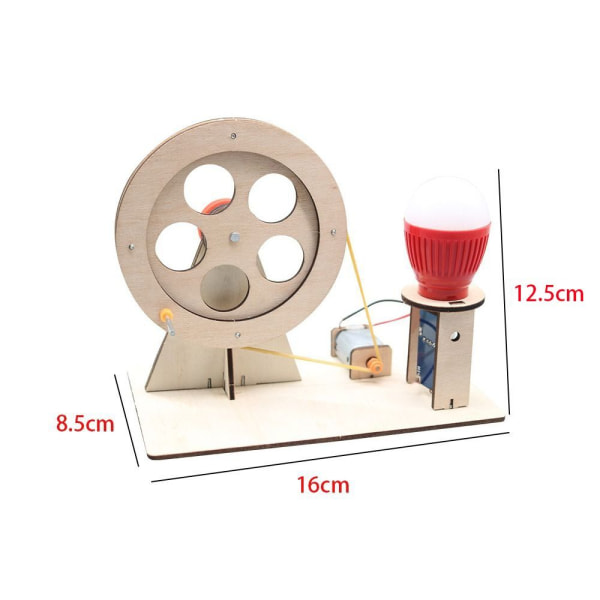 Mordely Handvevgenerator Handgenerator Science Experiment Kit 1pcs