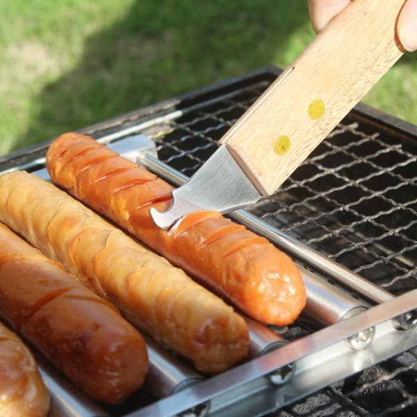 Mordely Hot Dog Roller Rack Korv Roller BBQ Tool