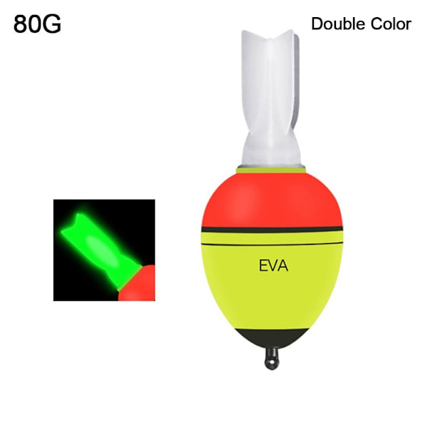 Mordely EVA Fishing float Ljusande flöte 80GDOUBLE COLOR DUBBEL FÄRG 80g 80gDouble Color