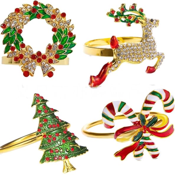 Mordely Jul Servettring Julgran Servettring 7
