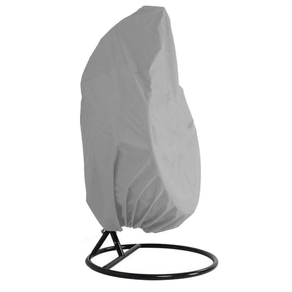 Outdoor Swing Egg Chair Cover , vattentät anti-damm Gray 115*190CM