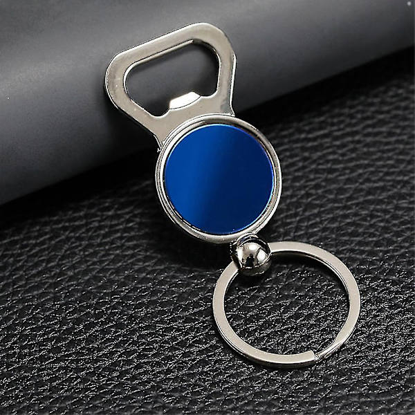 Keychain Bottle Opener Round Keychain