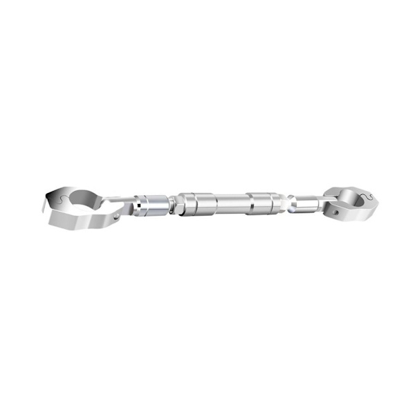 Motorcykelstyre Balanseringsspakar SILVER Silver