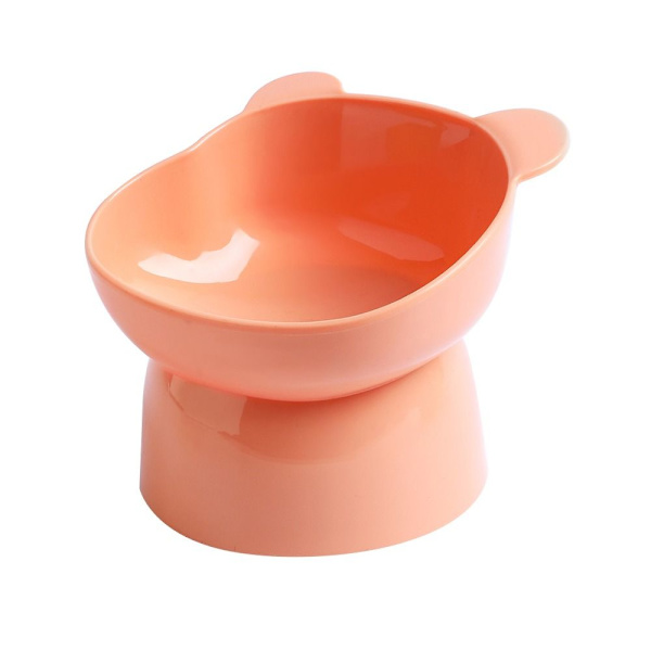 Mordely Pet Bowl High Feeding Bowl ROSA Pink