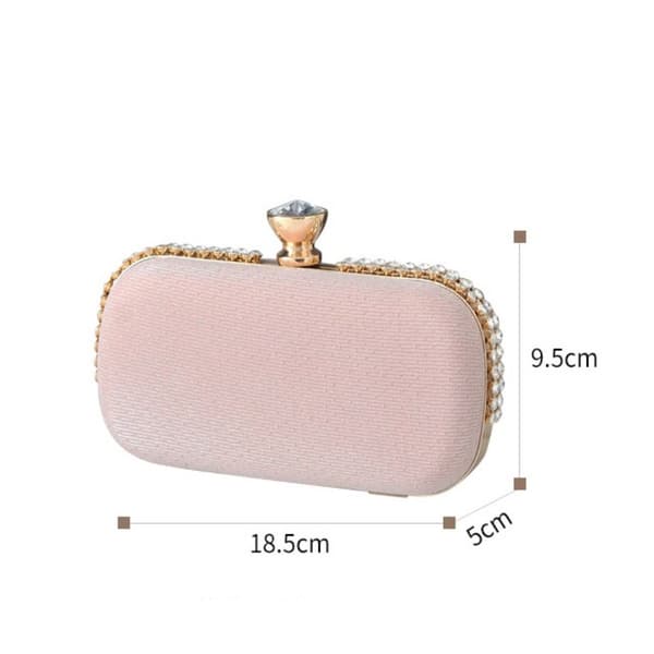 Mordely Evening Party Bag Evening Clutch Väskor CHAMPAGNE champagne