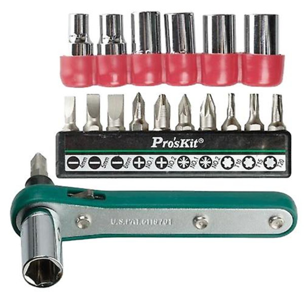 16 In 1 Socket Bit Ratchet Wrench Set