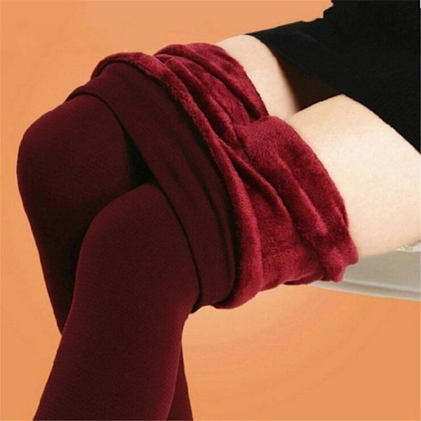 Mordely Slim Leggings Tjock Strumpbyxor KAFFE STYLE 02 coffee Style 02