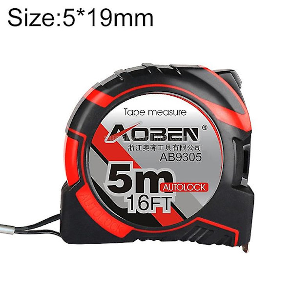 Stainless Steel Tape Measure Portable Mini Ruler Length: 5 Meters; Width: 19mm