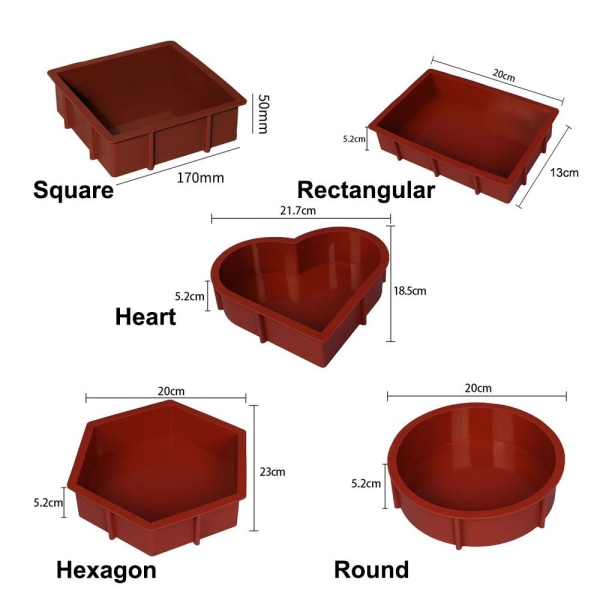 Mordely Tårtformsbricka Stor puddingform FORM REKTANGULÄR REKTANGULÄR coffee Rectangular-Rectangular