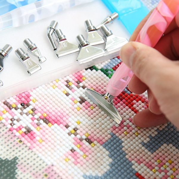 Mordely Diamond Painting Pen Point Drill Pens MULTICOLOUR-B