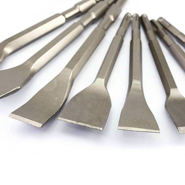 Mordely Böjd plattmejsel slagborr 5 st 5Pcs