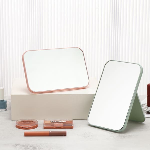 Vikande makeupspegel Fyrkantiga speglar LILLA purple