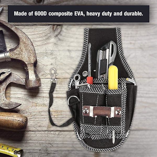 Mordely Tool Pouch, Tool Bag With Adjustable Belt, Tool Bag With Multiple Pockets For Storing Tools And Drill