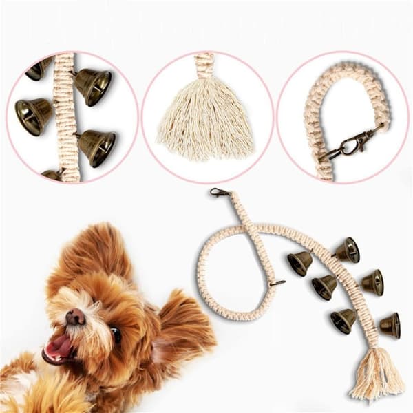 Hundpottträningsklocka Hunddörrklocka 1