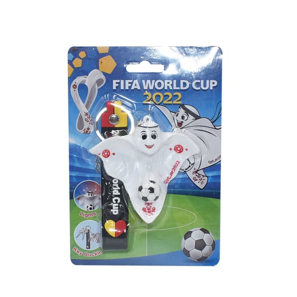 Mordely Qatar World Cup Mascot La'eeb Nyckelring Berlock