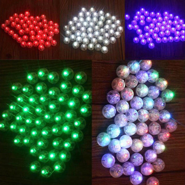 Mordely 10 / 20st LED-ballongdekorljus VIT 20ST white 20pcs