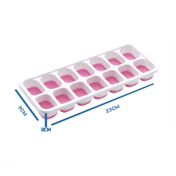 4-pack iskubbrickor Form BLÅ Blue