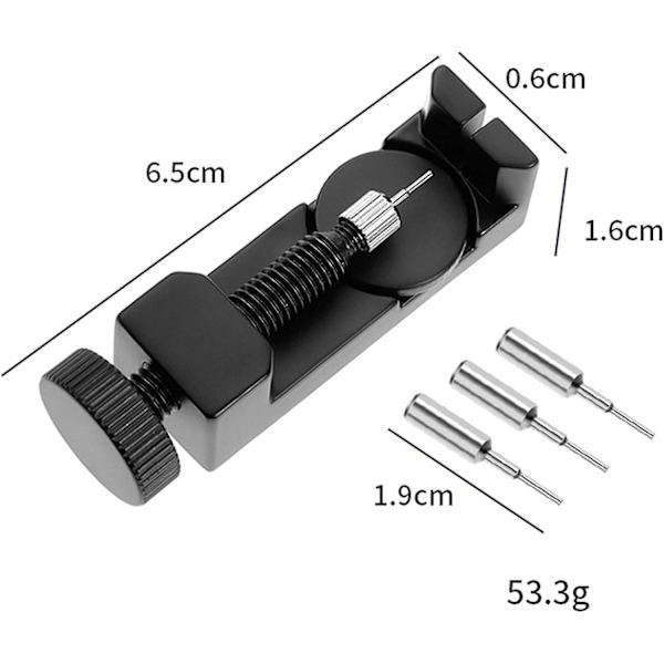 Snowtian Watch Strap Link Pin Remover Kit, Watch Pin Punch Kit Watchmaker Tool For Watch Repair, Watch Strap Link Pin Remover Instrument Adjustment, F