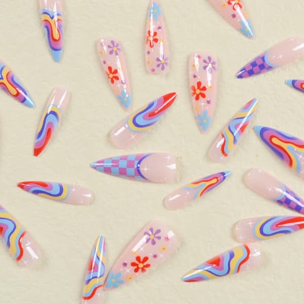Mordely Mandel Fake Nails False Nail SN051