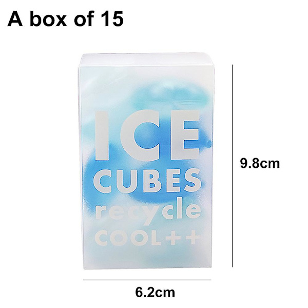 2023 Reusable Ice Cubes For Drinks, Chills Drinks Without Diluting Them, Refreezable, Washable, Easy To Use
