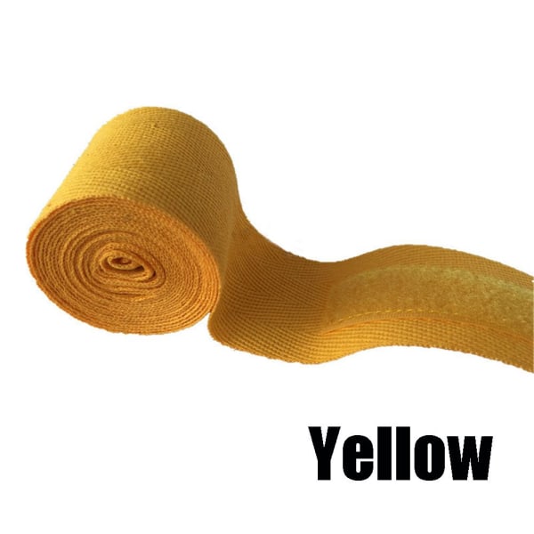 Boxning Hand Wraps Fist Bandage Handledsskydd GUL yellow