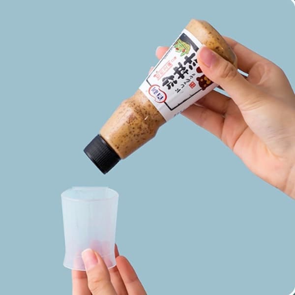 Mordely Väggmonterad kylarrangör Flyttbar kryddflaskställ Square 1-pack