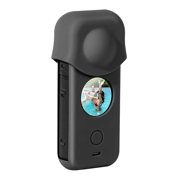 Mordely Case Soft Cover Shell för Insta360 One X2 SVART black