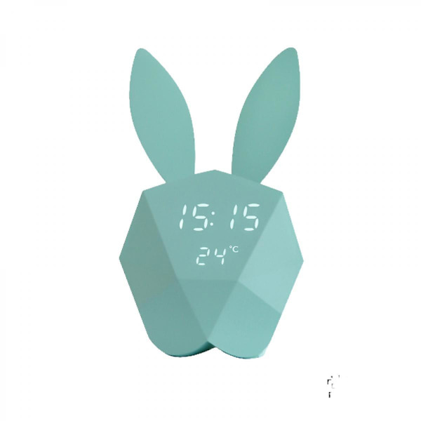 2023 Kids Alarm Clock Girls Bunny Digital Alarm Clocks , Cute Alarm