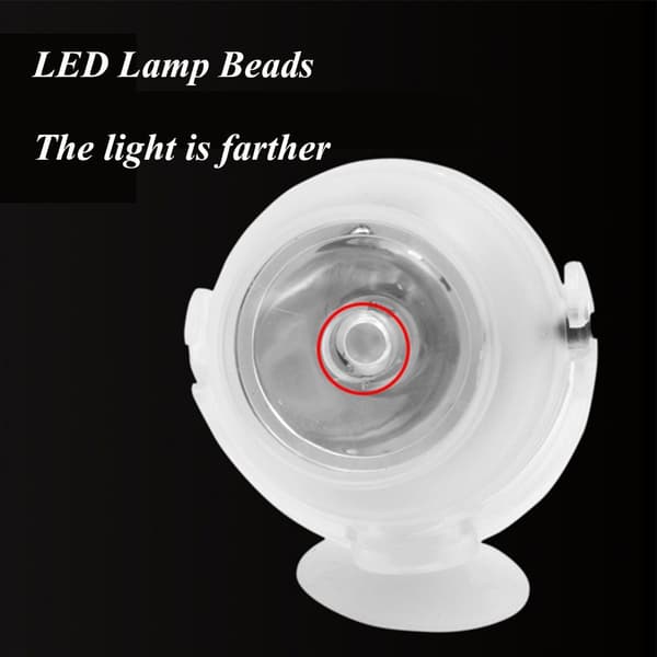 Mordely Liten Spotlight LED Aquarium Light RÖD EU EU Red EU-EU