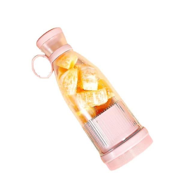 Bärbar elektrisk USB Blender fruktextraktor Pink