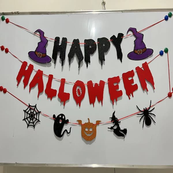 Mordely Papper Banner Bunting Flaggor Brev Dra Flagga