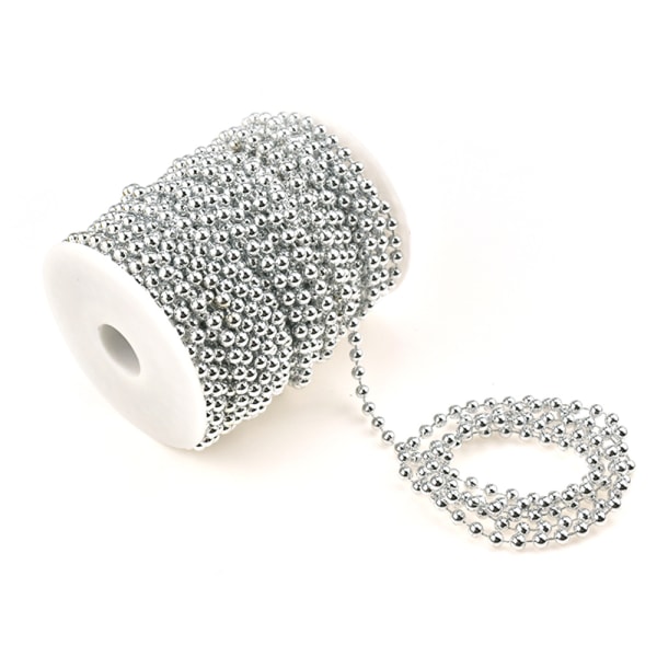 Mordely Craft String Pearls, Faux Pearl Garland Spool Roll Strand