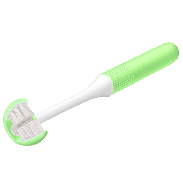 Mordely Barn 3-sidig tandborste, mjukt borst lätt grepp