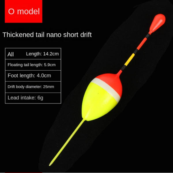 Rock Fishing flöte Floats Bobbers Light Stick Floats