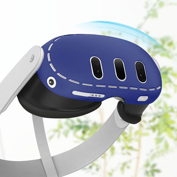 Mordely Silikonskydd Cover för headset VIT white
