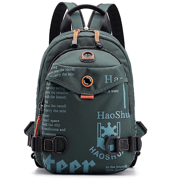 Mordely Outdoor Men's Waist Bag Sports Running Close-fitting Waist Bag Dark green