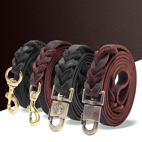 Leather Training Dog Leash