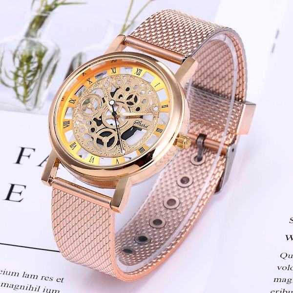 Mordely Women Bracelet Quartz Watches For Women Magnetic Watch Ladies Sports Dress Pink Dial Wrist Watch Clock Relogio Feminino