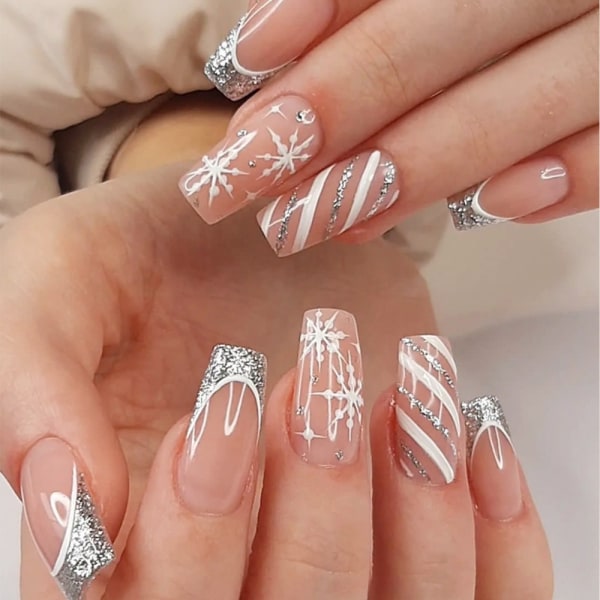 Jul Franska Fake Nails Ballerina False Nail A2-01-11