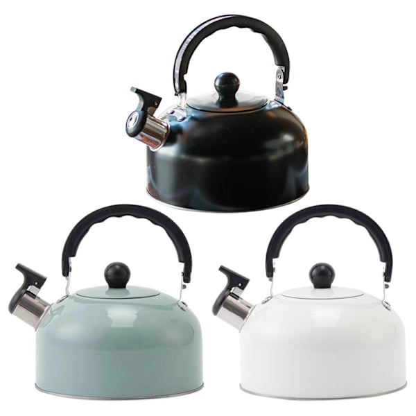 Mordely 3L Visslande Vattenkokare Gas Vattenkokare SVART Black