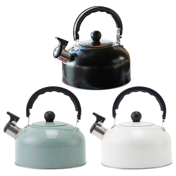 Mordely 3L Visslande Vattenkokare Gas Vattenkokare VIT White