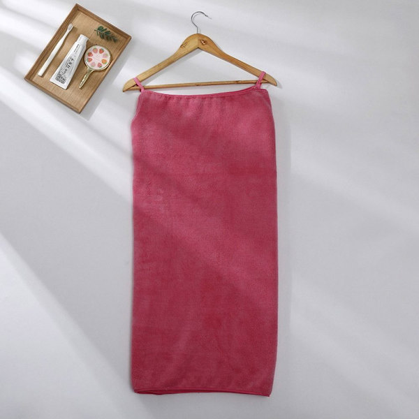 Mordely Bärbar badhandduk Badrumshandduk ROSA Pink