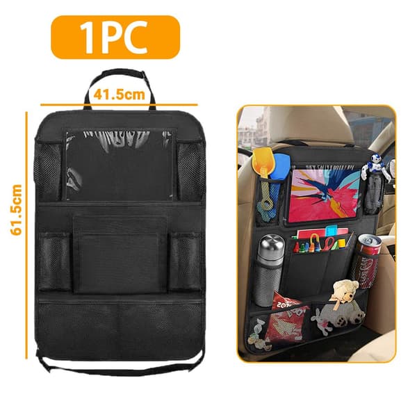 Mordely Multi-Pocket Car Organizer Protector Hängande förvaringsväska 1pc