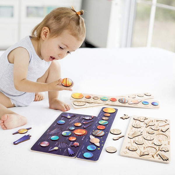 Solar System Jigsaw Planets Cognition 3