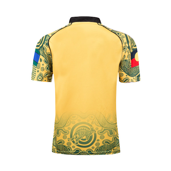 Mordely Australian wallabies rugby tröja 2018 2019 wallabies INDIGENOU rugby tröjor skjortor s-3xl (vuxen storlek) S