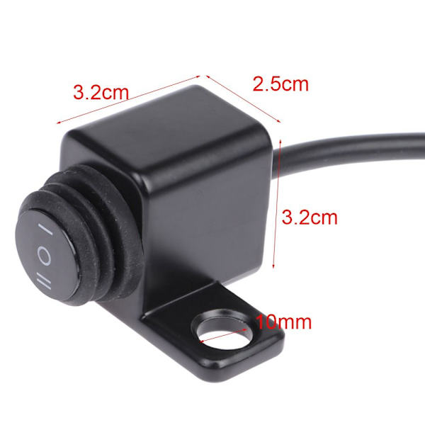 Motorcykelstyre Switch Moto Light Controller HÖGER HÖGER