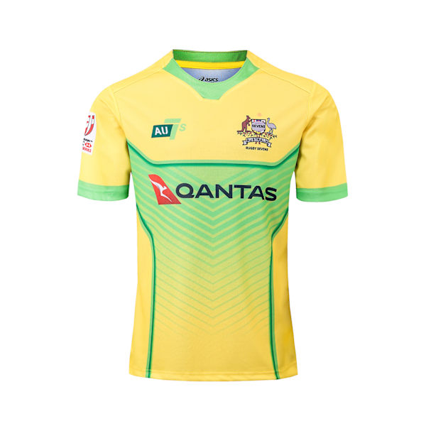 Mordely 2019 Australia 7s Rugbytröja herr för vuxna XXXL