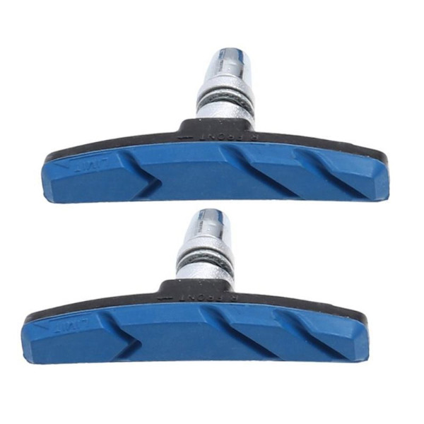 Mordely 1Par Cykel Tysta Bromsbelägg Cykel V Bromsbelägg BLÅ Blue