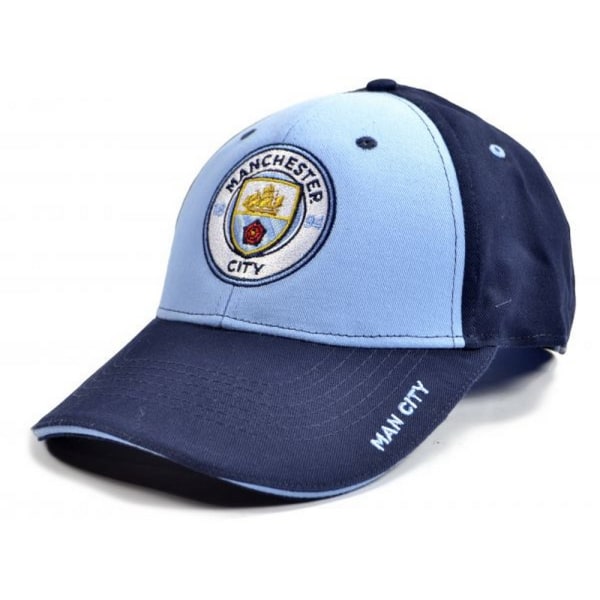 Mordely Manchester City FC Kontrastpanel cap Light B Light Blue/Navy One Size